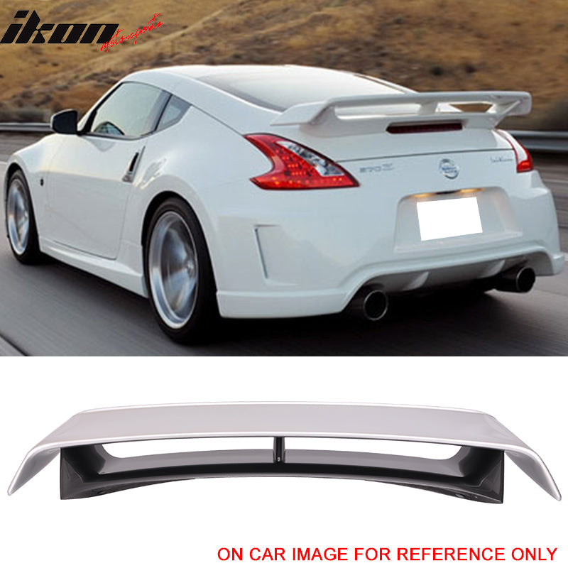 2009-2021 Nissan 370Z Coupe Rear Trunk Spoiler Ducktail Wing Lip ABS