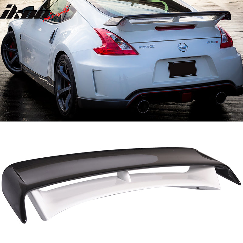 2009-2021 Nissan 370Z Coupe Rear Trunk Spoiler Ducktail Wing Lip ABS