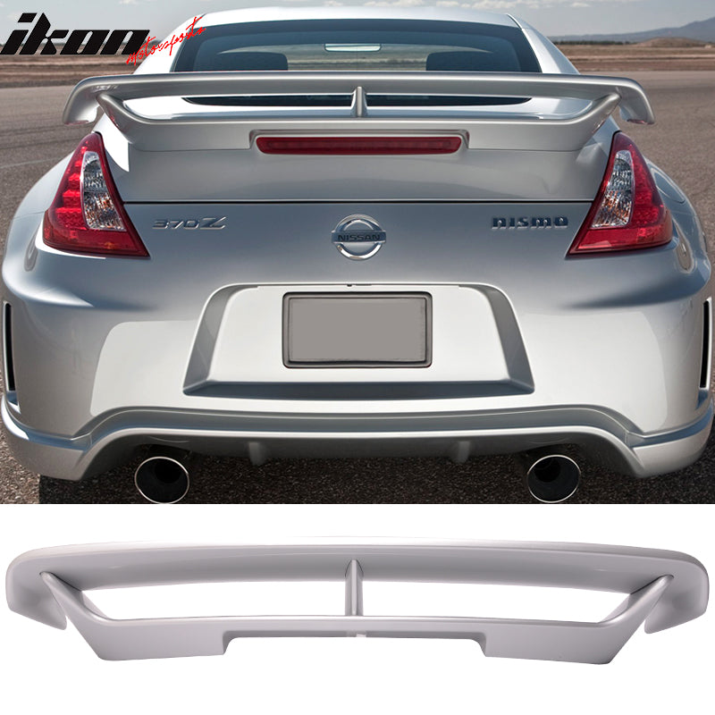 2009-2021 Nissan 370Z Coupe Rear Trunk Spoiler Ducktail Wing Lip ABS