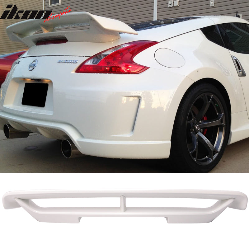 2009-2021 Nissan 370Z Coupe Rear Trunk Spoiler Ducktail Wing Lip ABS