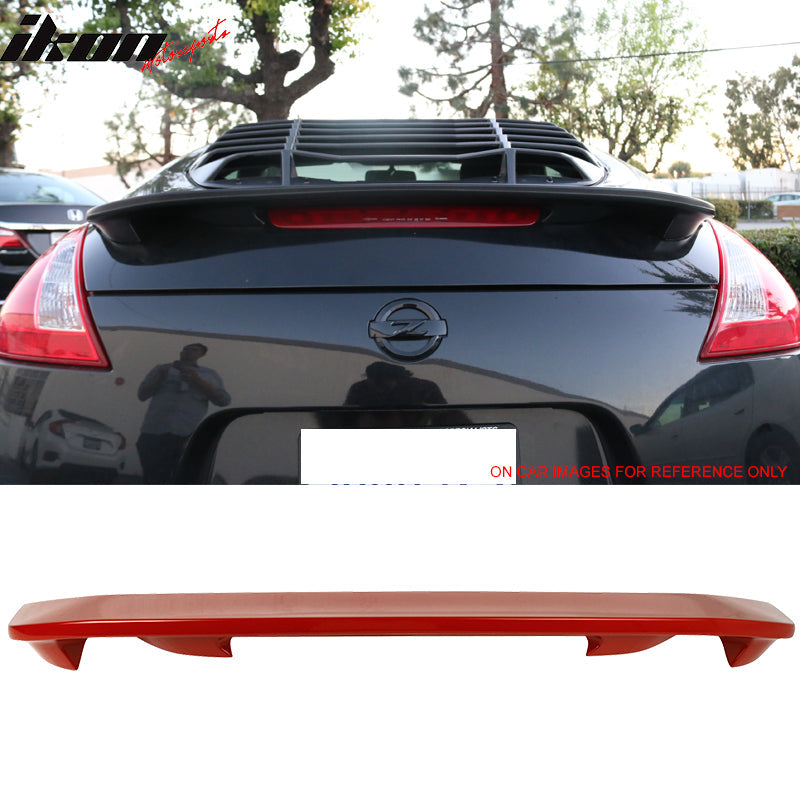 2009-2021 Nissan 370Z Z34 Coupe Painted Color ABS Trunk Spoiler