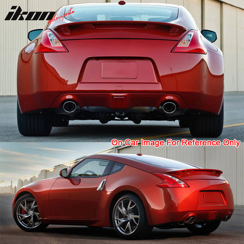 2009-2021 Nissan 370Z Z34 Coupe Painted Color ABS Trunk Spoiler