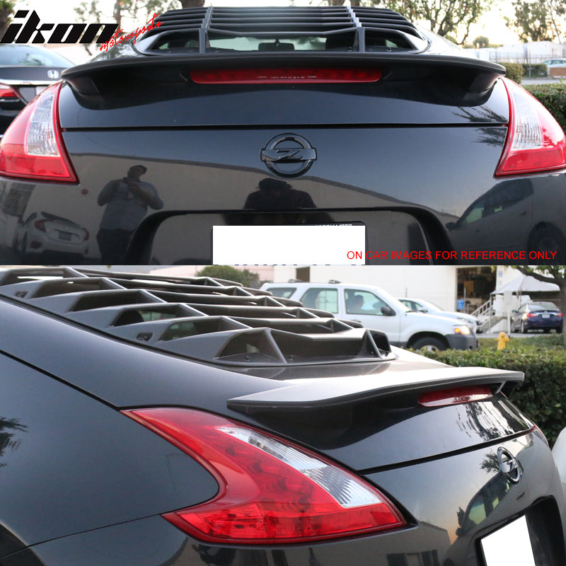2009-2021 Nissan 370Z Z34 Coupe Painted Color ABS Trunk Spoiler