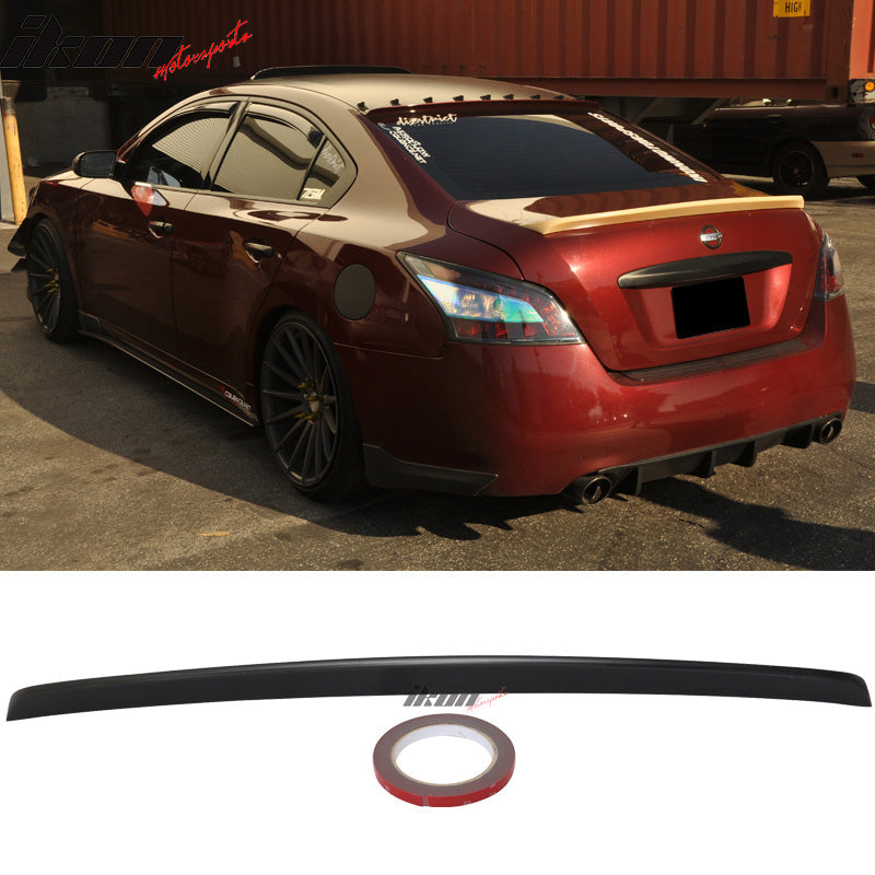 2009-2015 Nissan Maxima A35 Sedan ST Style Trunk Spoiler Wing Lip ABS