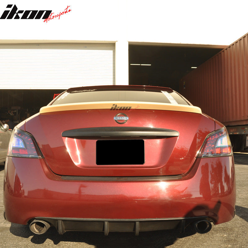 2009-2015 Nissan Maxima A35 Sedan ST Style Trunk Spoiler Wing Lip ABS