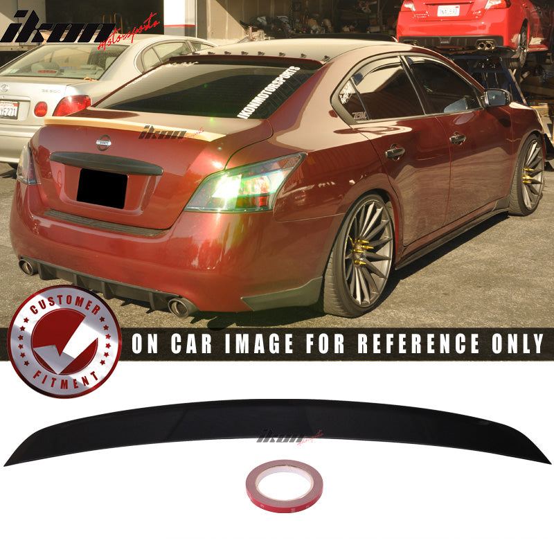 2009-2015 Nissan Maxima A35 Sedan ST Style Trunk Spoiler Wing Lip ABS