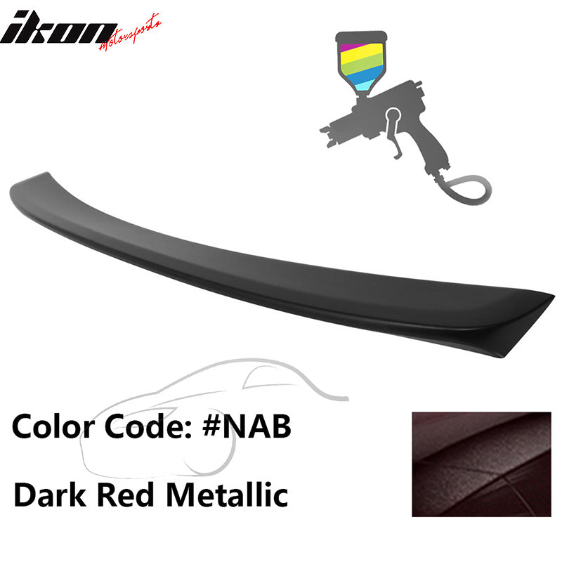 2009-2015 Nissan Maxima A35 Sedan ST Style Trunk Spoiler Wing Lip ABS