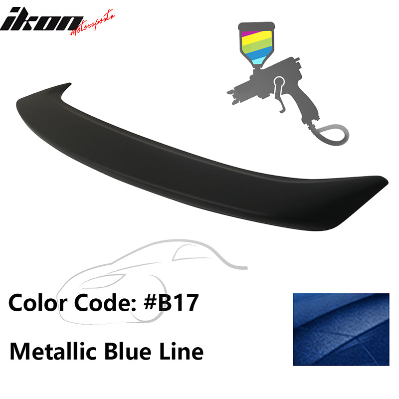 2013-2019 Nissan Sentra 4Dr Sedan Painted Trunk Spoiler ABS