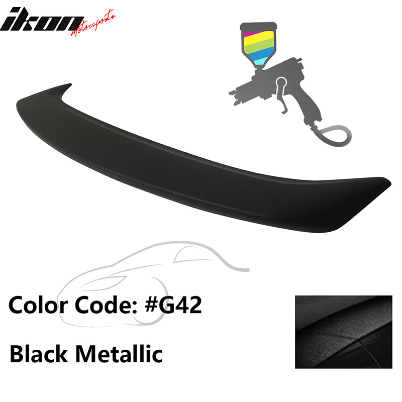 2013-2019 Nissan Sentra 4Dr Sedan Painted Trunk Spoiler ABS