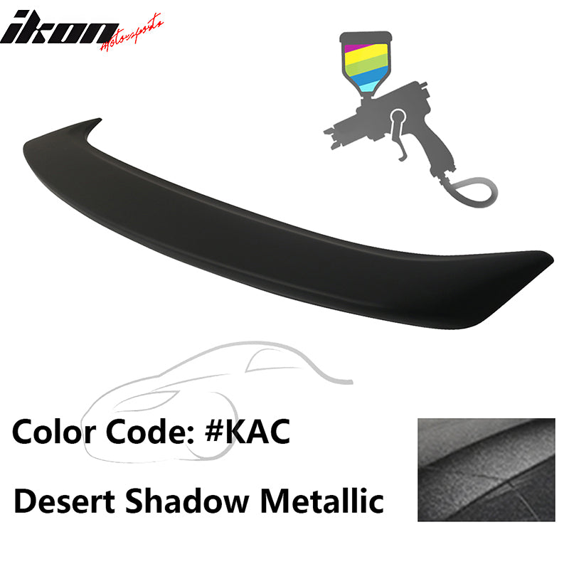 2013-2019 Nissan Sentra 4Dr Sedan Painted Trunk Spoiler ABS