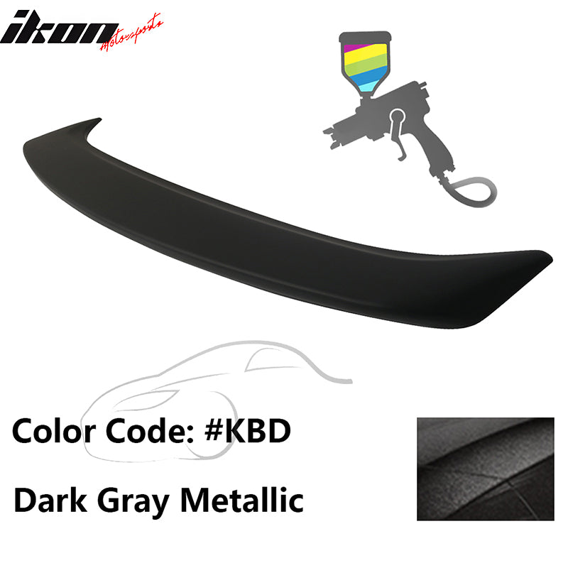 2013-2019 Nissan Sentra 4Dr Sedan Painted Trunk Spoiler ABS