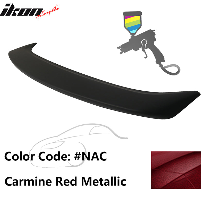 2013-2019 Nissan Sentra 4Dr Sedan Painted Trunk Spoiler ABS