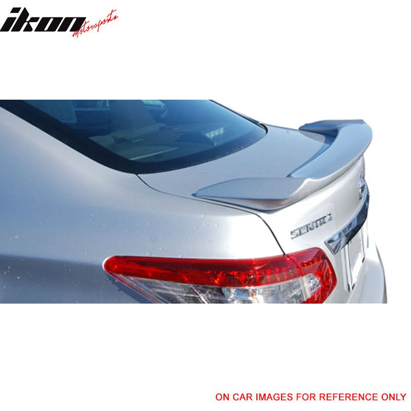 2013-2019 Nissan Sentra 4Dr Sedan Painted Trunk Spoiler ABS