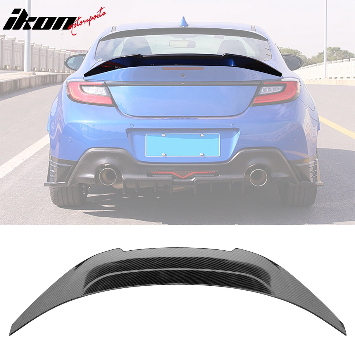 2022-2025 Subaru BRZ Toyota GR86 V Trunk Spoiler