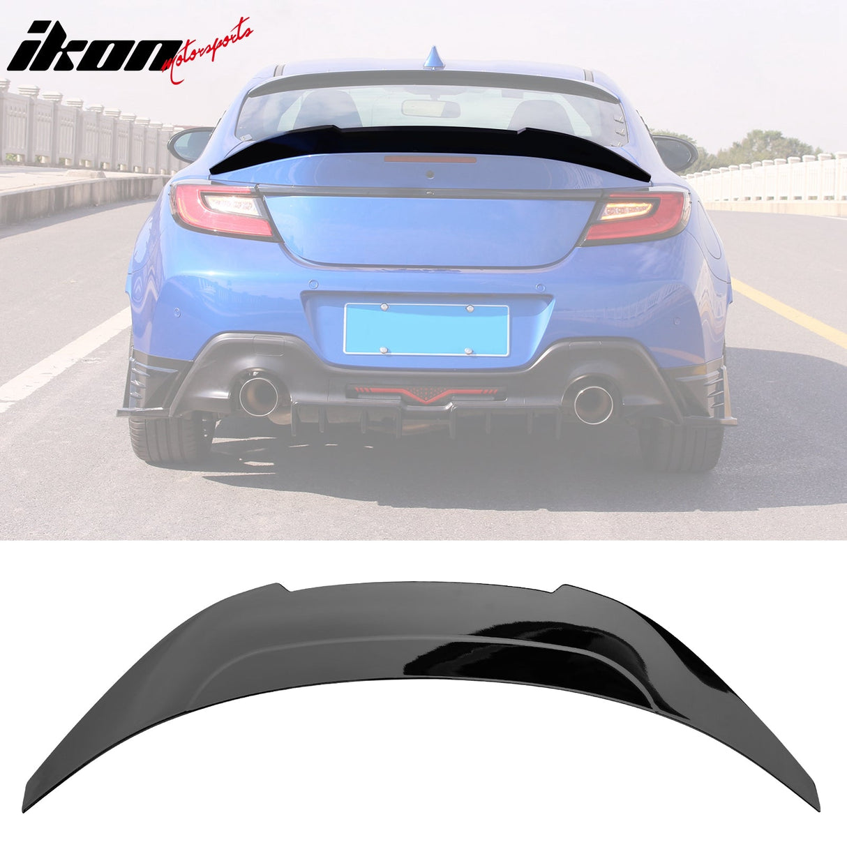 2022-2025 Subaru BRZ Toyota GR86 V Trunk Spoiler