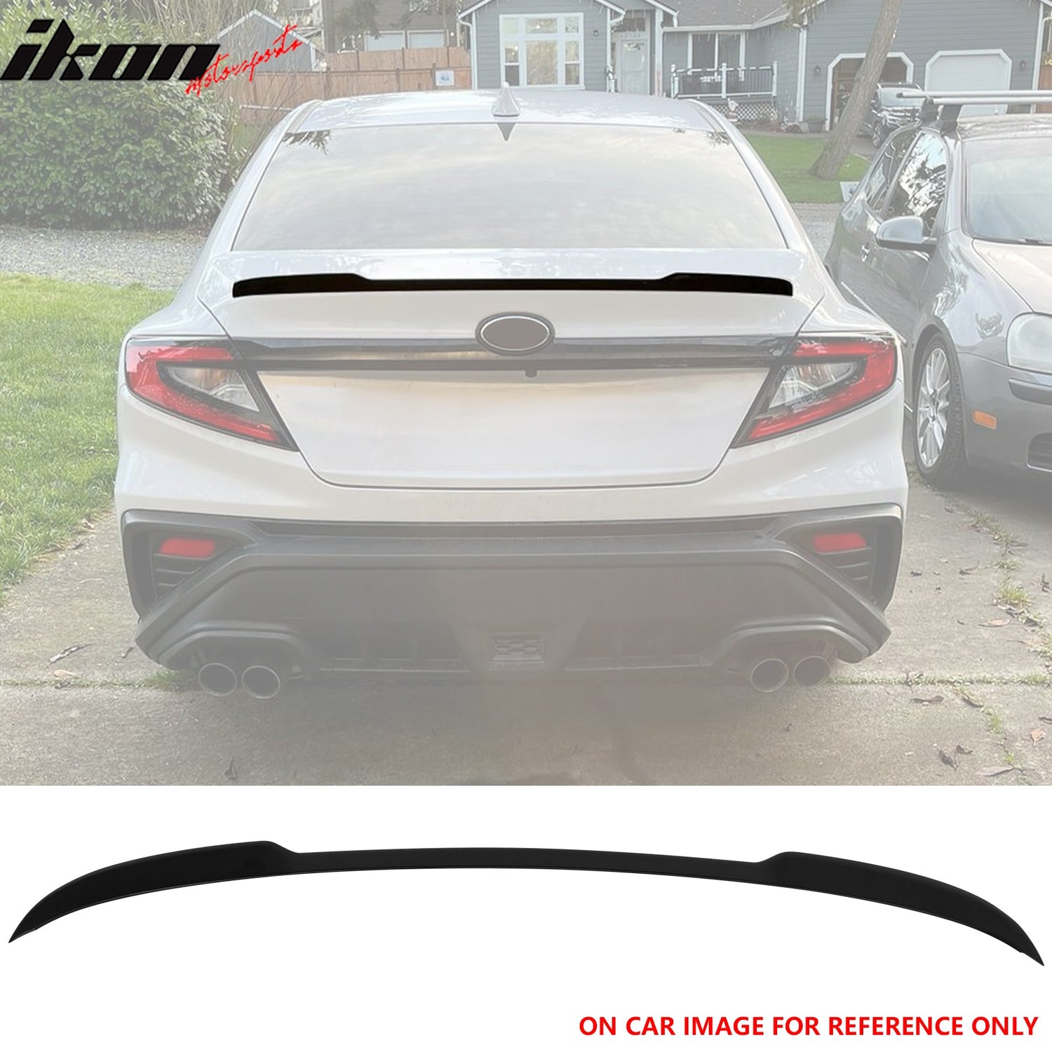 2022-2024 Subaru WRX D Style Painted #D4S Rear Trunk Spoiler ABS