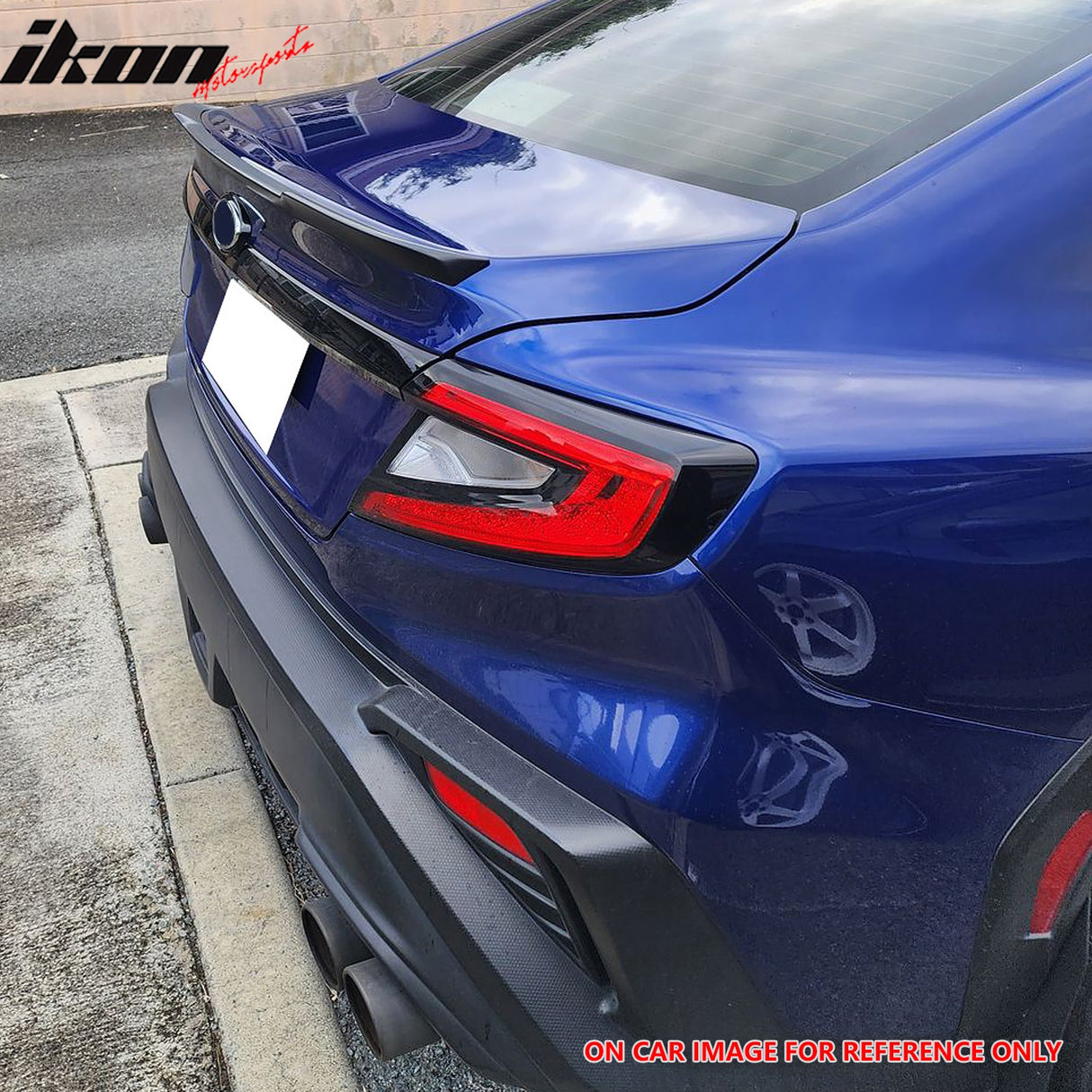 2022-2024 Subaru WRX D Style Painted #M6Y Rear Trunk Spoiler ABS