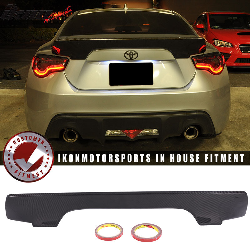 2013-2020 Scion FRS/Subaru BRZ/Toyota 86 GR Trunk Spoiler Carbon Fiber