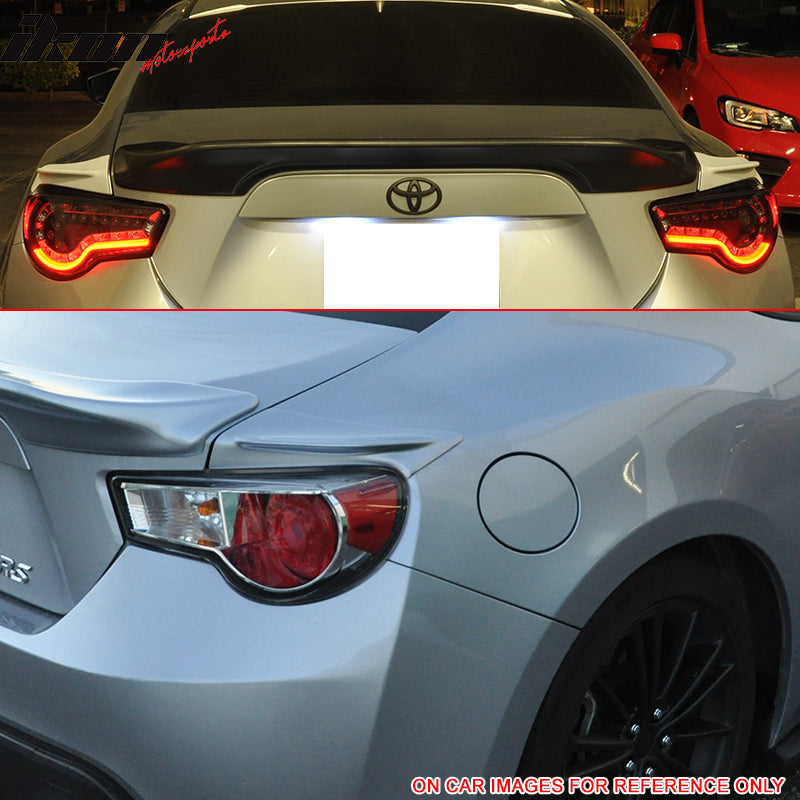 2013-2020 Scion FRS Subaru BRZ Toyota 86 #G1U Trunk Spoiler Side Wing