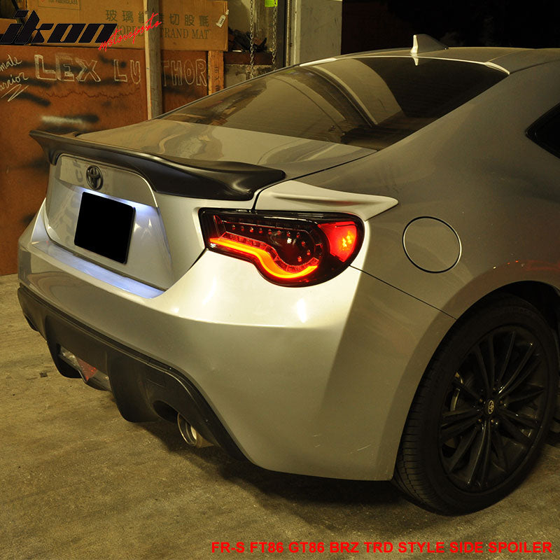 2013-2020 Scion FRS Subaru BRZ Toyota 86 Trunk Side Spoiler Splitter