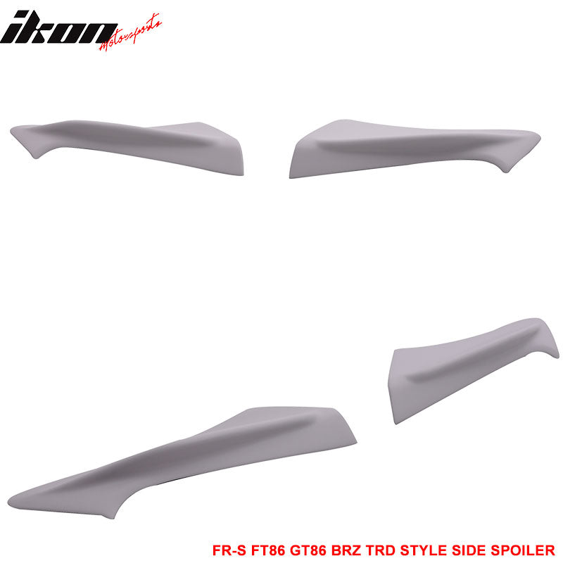 Fits 13-20 Scion FRS/Subaru BRZ/Toyota 86 JDM Trunk + Side Spoiler