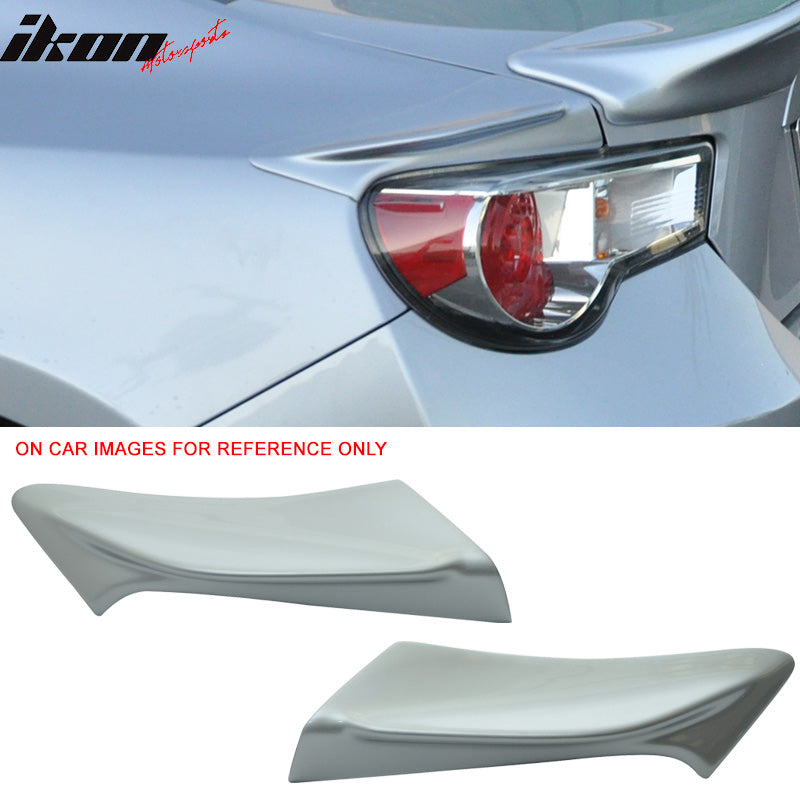 2013-2020 Scion FRS Subaru BRZ Toyota 86 Trunk Side Spoiler Splitter