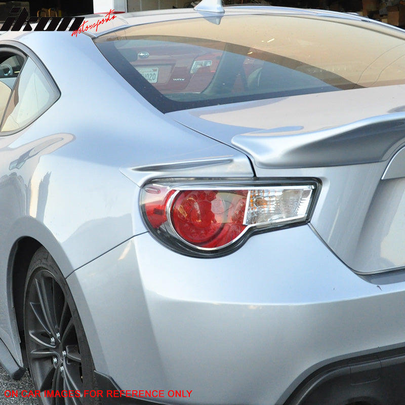 2013-2020 Scion FRS Subaru BRZ Toyota 86 Trunk Side Spoiler Splitter