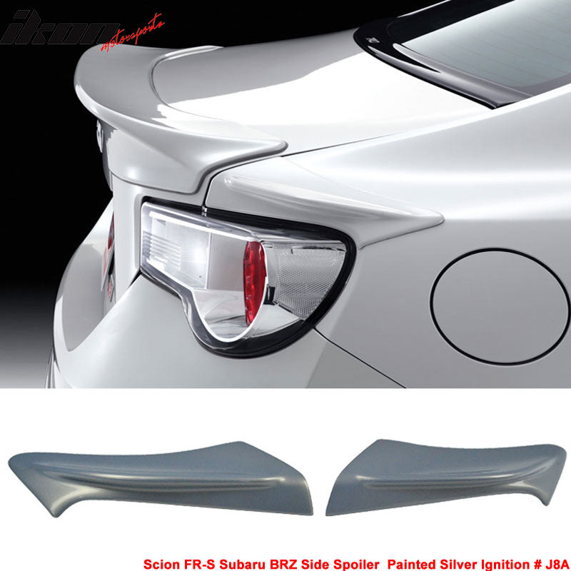 2013-2020 Scion FRS Subaru BRZ Toyota 86 Trunk Side Spoiler Splitter