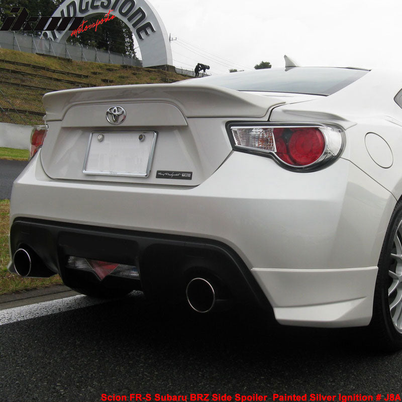 2013-2020 Scion FRS Subaru BRZ Toyota 86 Trunk Side Spoiler Splitter