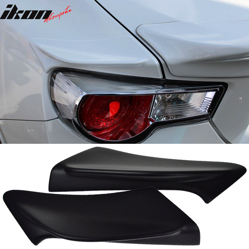 2013-2020 Scion FRS Subaru BRZ Toyota 86 Trunk Side Spoiler Splitter