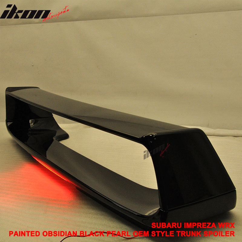2002-2007 Subaru Impreza WRX Sti OE Trunk Spoiler w/ 3RD Brake Light