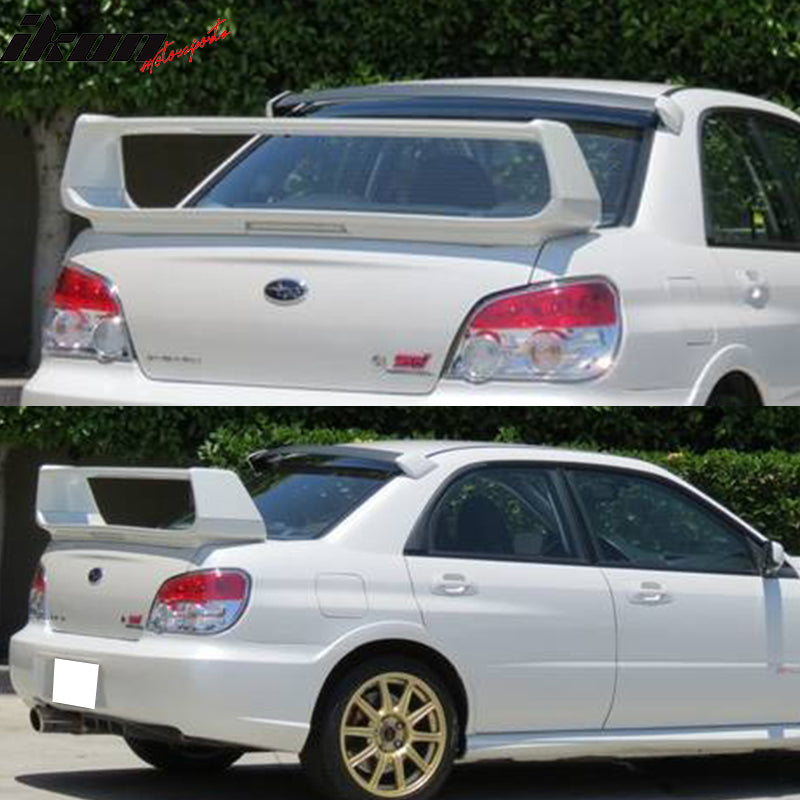 2002-2007 Subaru Impreza WRX Sti OE Trunk Spoiler w/ 3RD Brake Light