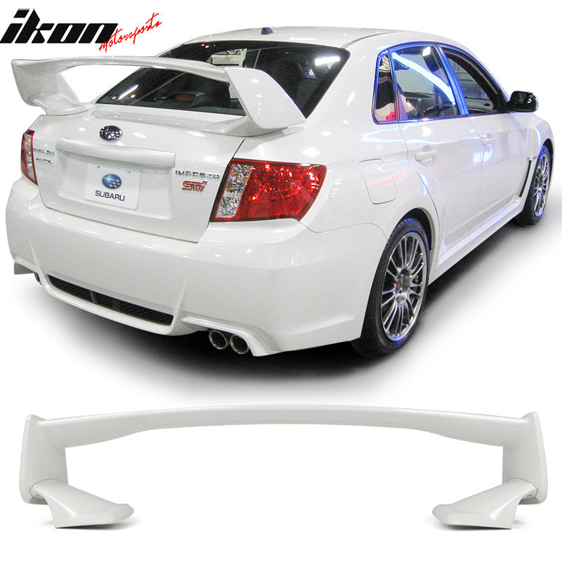 2008-2014 Subaru WRX 08-11 Impreza STI STI Style Trunk Spoiler ABS
