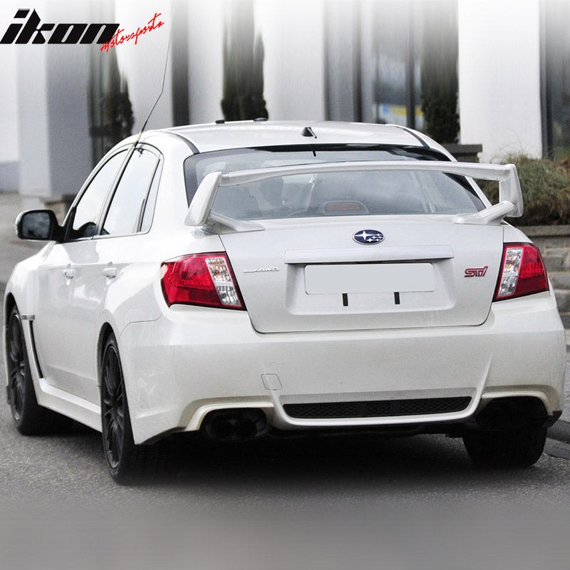 2008-2014 Subaru WRX 08-11 Impreza STI STI Style Trunk Spoiler ABS