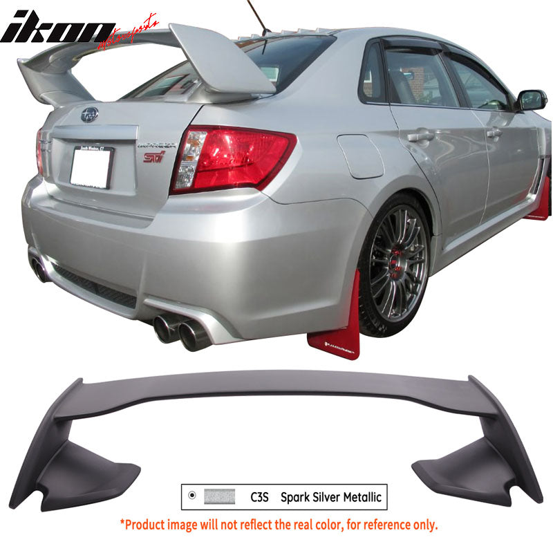 2008-2014 Subaru WRX 08-11 Impreza STI STI Style Trunk Spoiler ABS