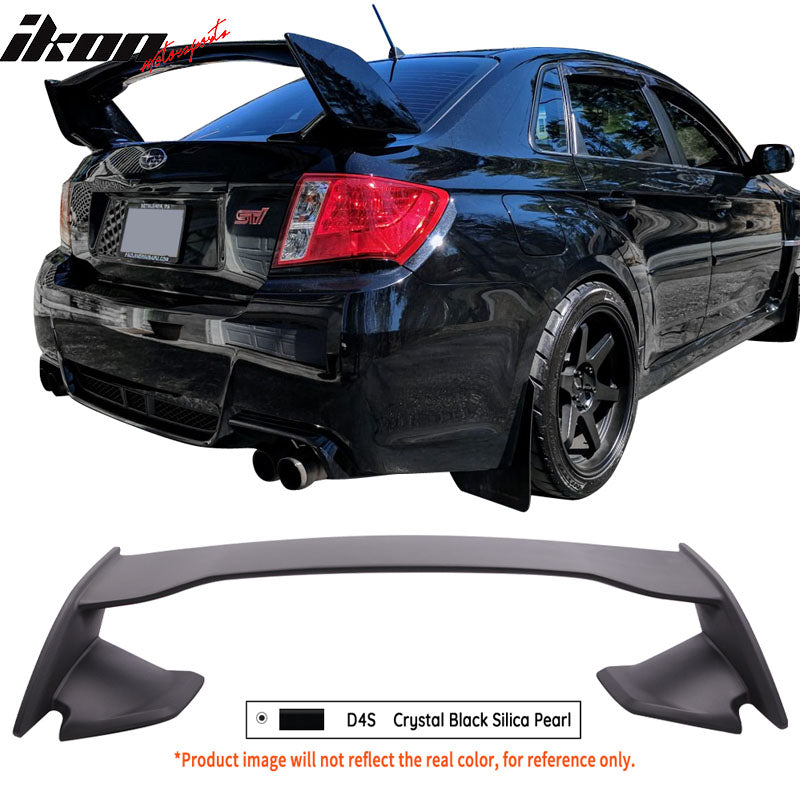2008-2014 Subaru WRX 08-11 Impreza STI STI Style Trunk Spoiler ABS