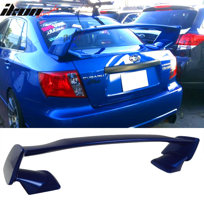 2008-2014 Subaru WRX 08-11 Impreza STI STI Style Trunk Spoiler ABS