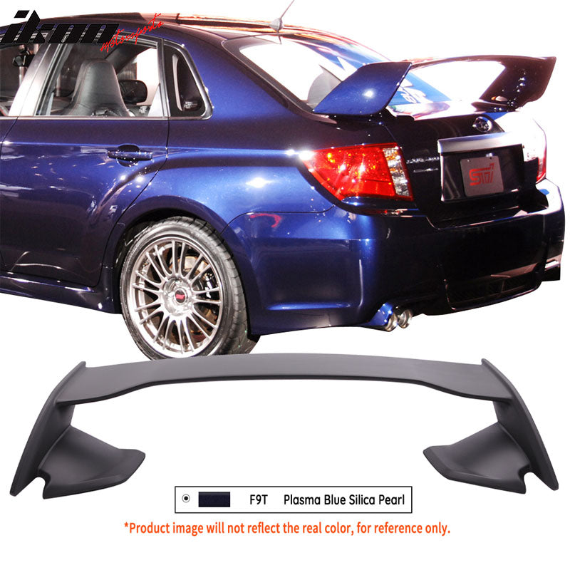 2008-2014 Subaru WRX 08-11 Impreza STI STI Style Trunk Spoiler ABS