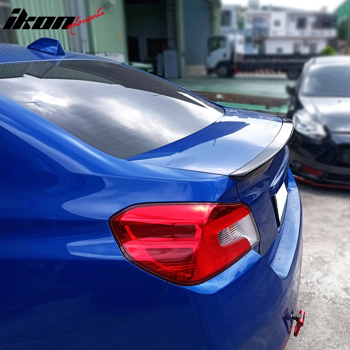 2015-2021 Subaru WRX D2 Style Unpainted Black Rear Trunk Spoiler ABS