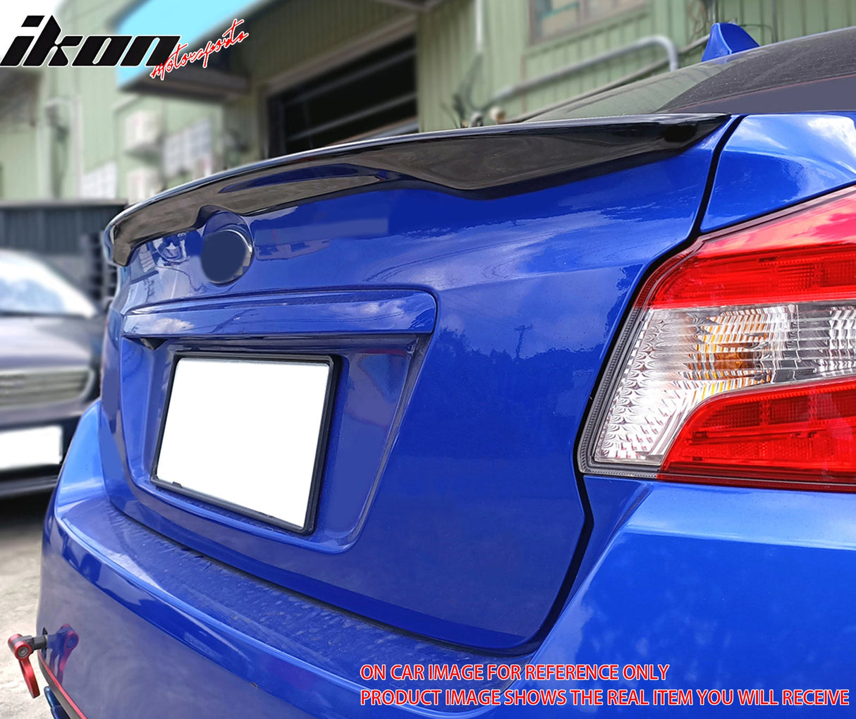 2015-2021 Subaru WRX D2 Style Matte Black Rear Trunk Spoiler ABS