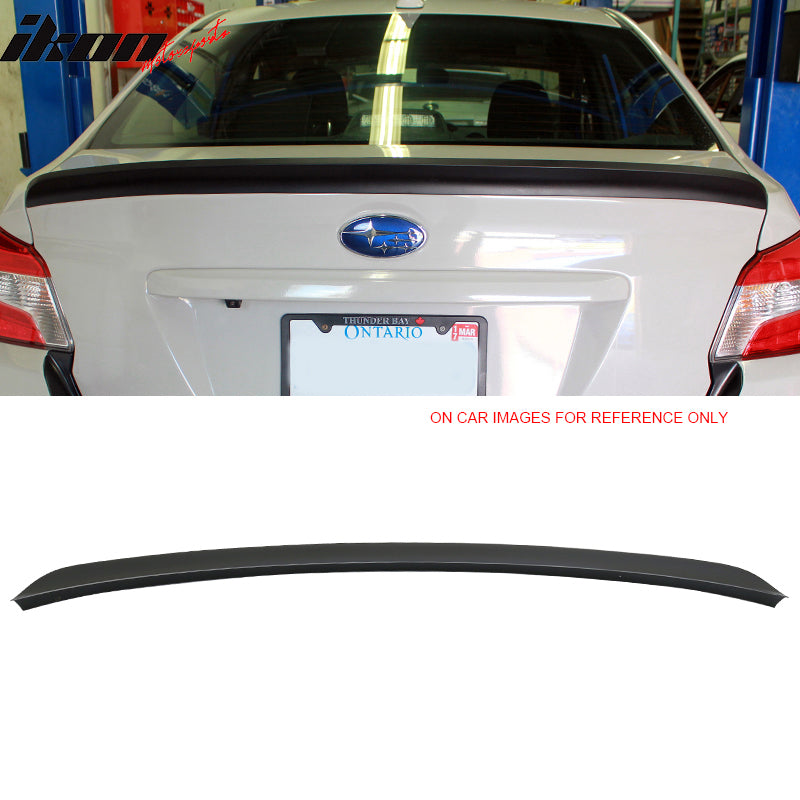 2015-2021 Subaru WRX STI 2012-2016 Impreza Painted ABS Trunk Spoiler