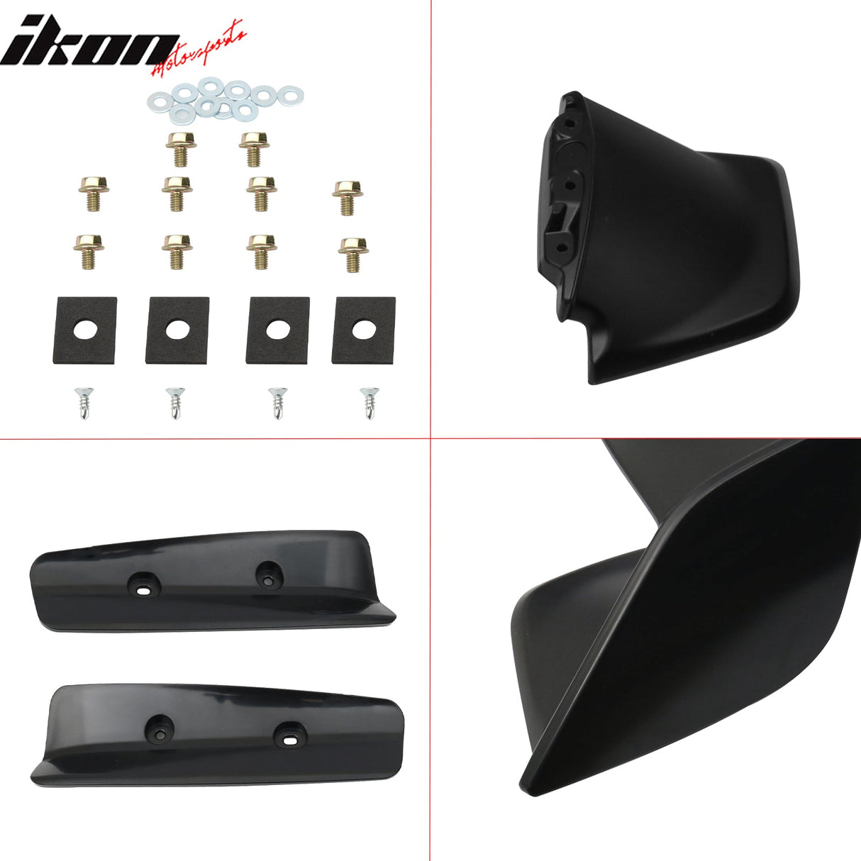 Fits 15-21 Subaru WRX OE STI ABS UnRear Trunk Spoiler