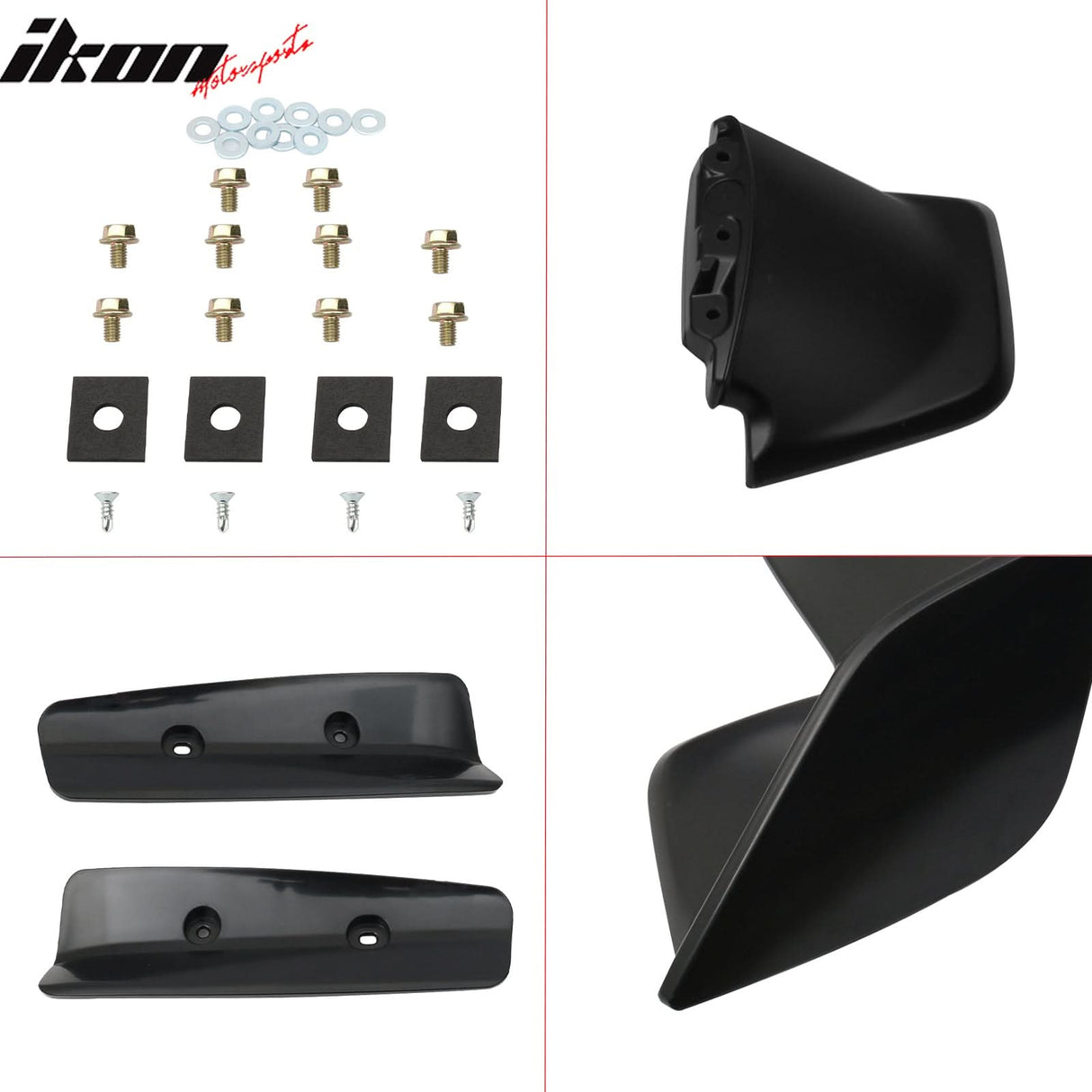 Fits 15-21 Subaru WRX OE STI ABS UnRear Trunk Spoiler