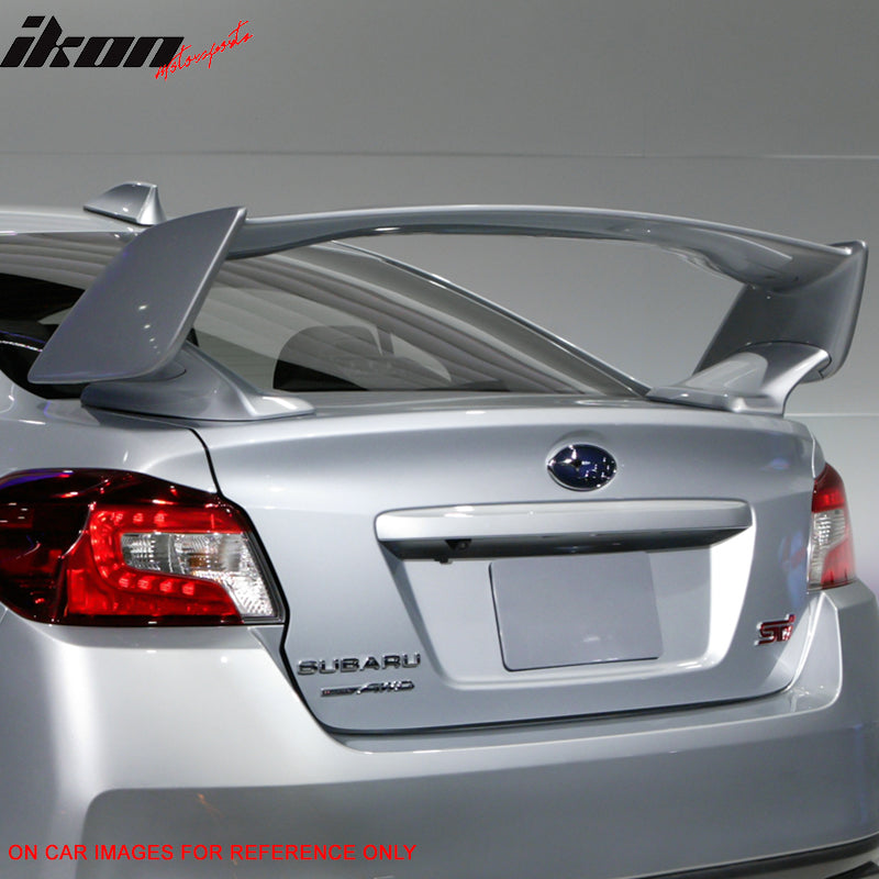 Fits 15-21 Subaru WRX OE STI ABS UnRear Trunk Spoiler