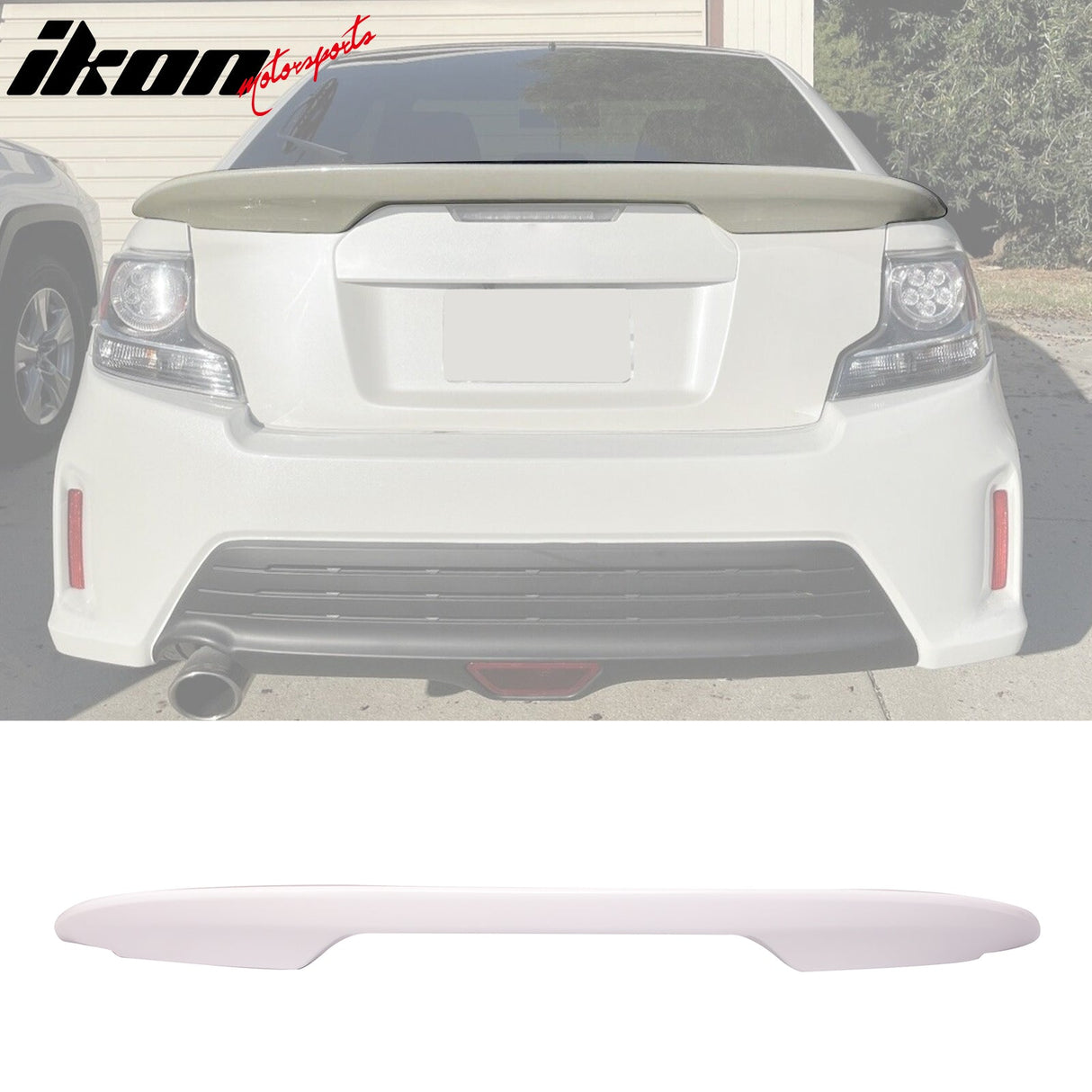 2011-2016 Scion tC Painted Color ABS Rear Spoiler Wing
