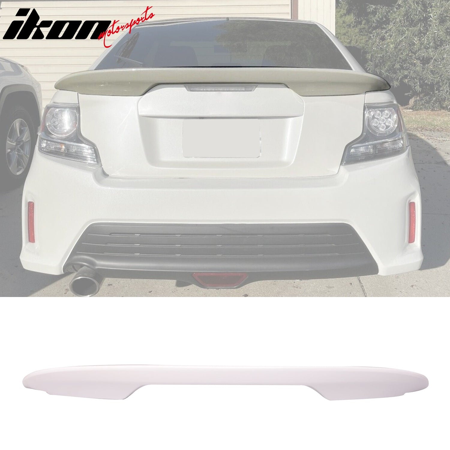 2011-2016 Scion tC Painted Color ABS Rear Spoiler Wing