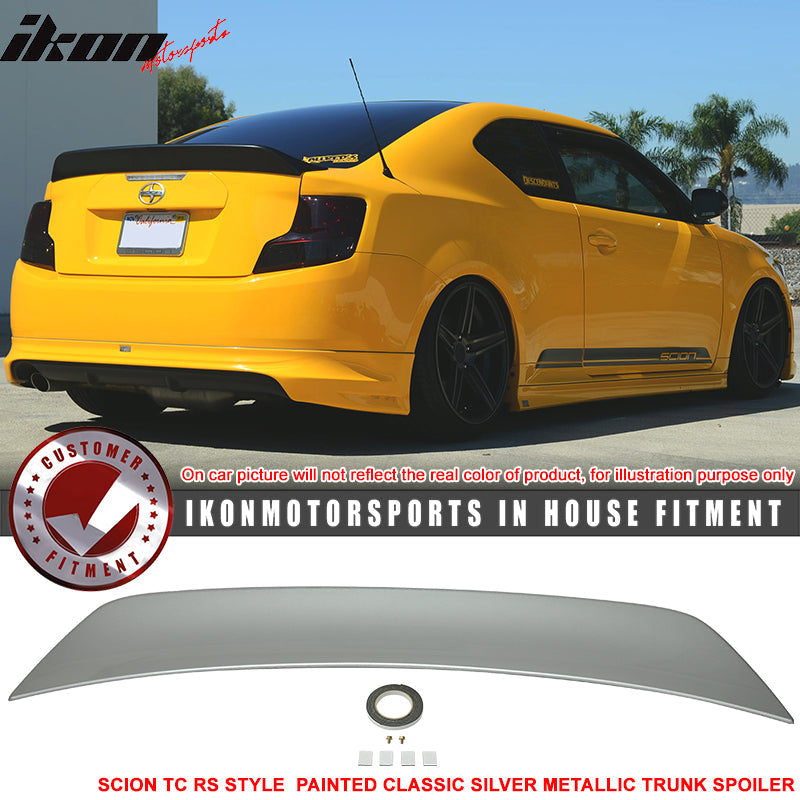 2011-2016 Scion TC RS Style Painted ABS Rear Trunk Spoiler Wing