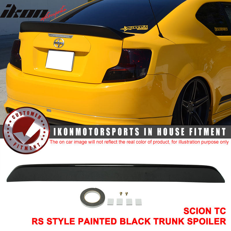 2011-2016 Scion TC RS Style Painted ABS Rear Trunk Spoiler Wing