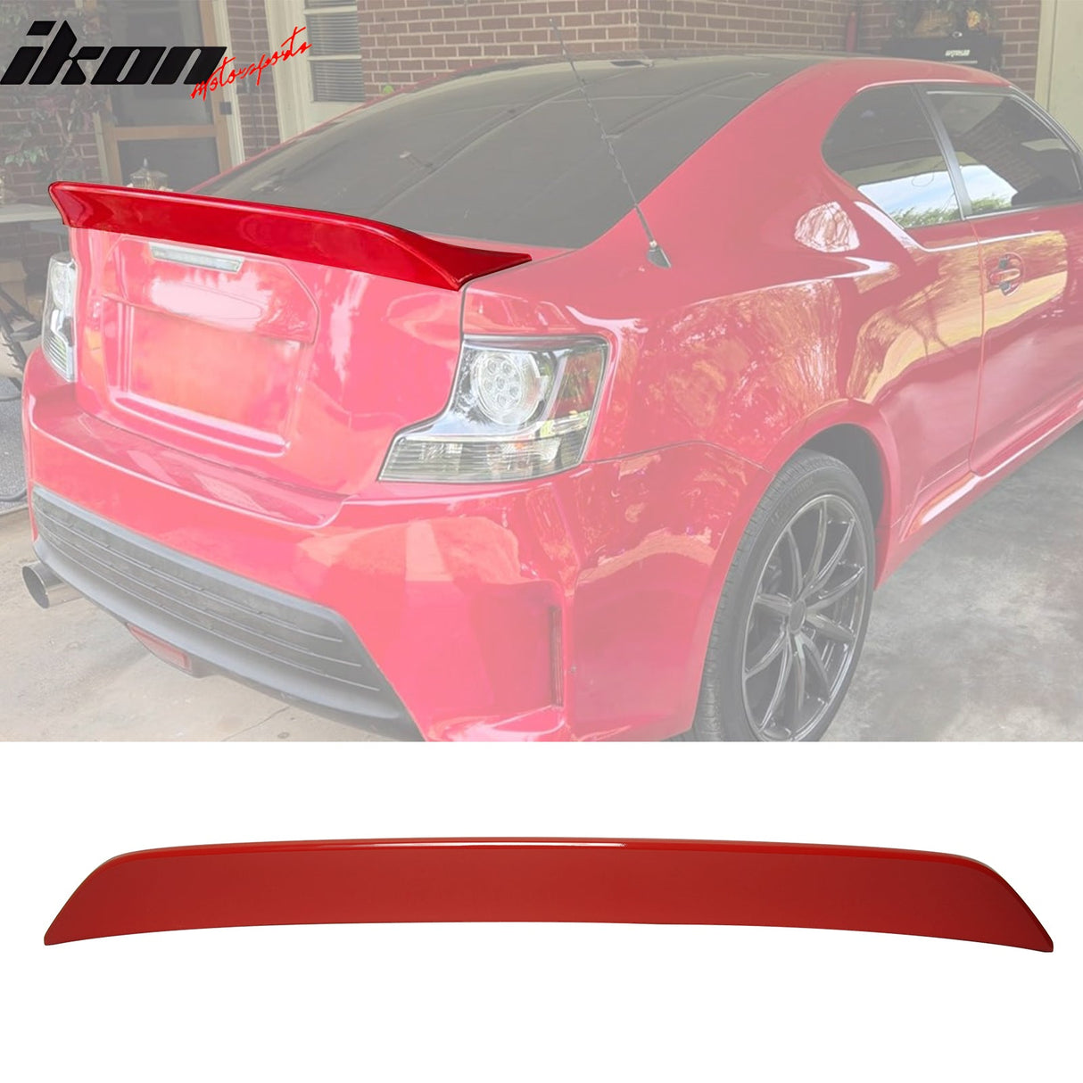 2011-2016 Scion TC RS Style Painted ABS Rear Trunk Spoiler Wing