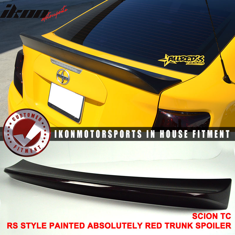 2011-2016 Scion TC RS Style Painted ABS Rear Trunk Spoiler Wing